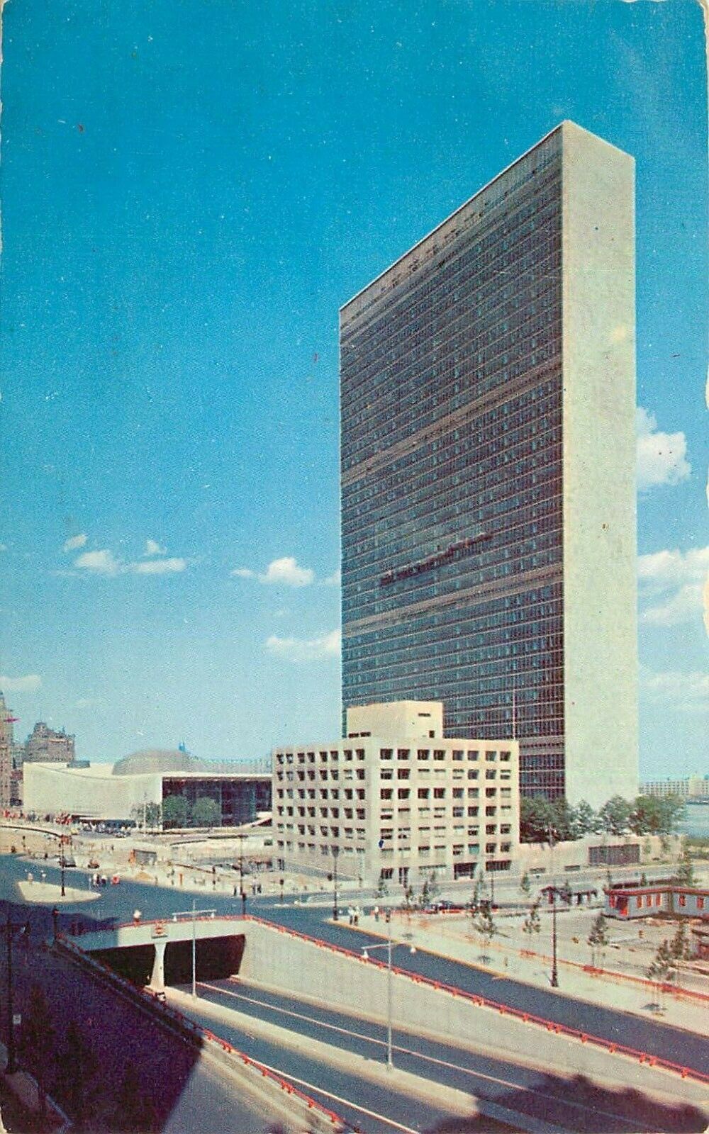 United Nations New York NY UNIES Postcard