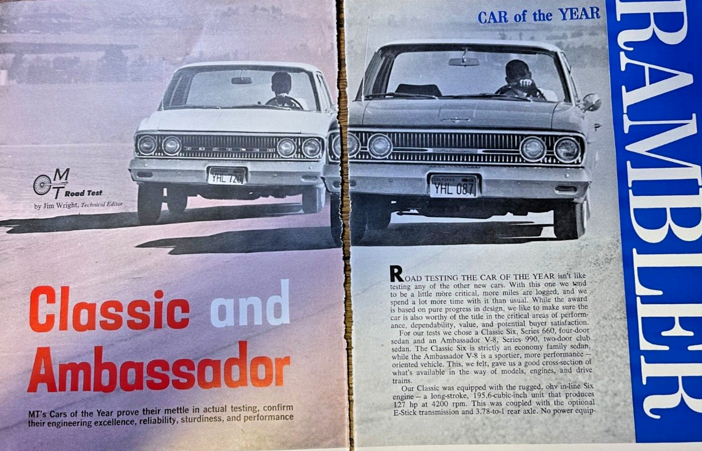 1963 Road Test Rambler Classic & Ambassador