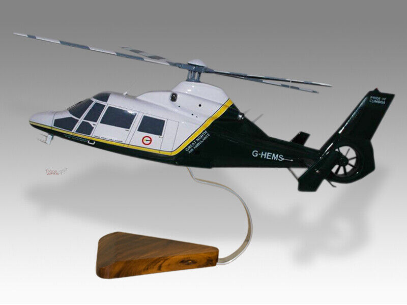 Aerospatiale SA365N Dauphin Great North Air Ambulance Wood Helicopter Model