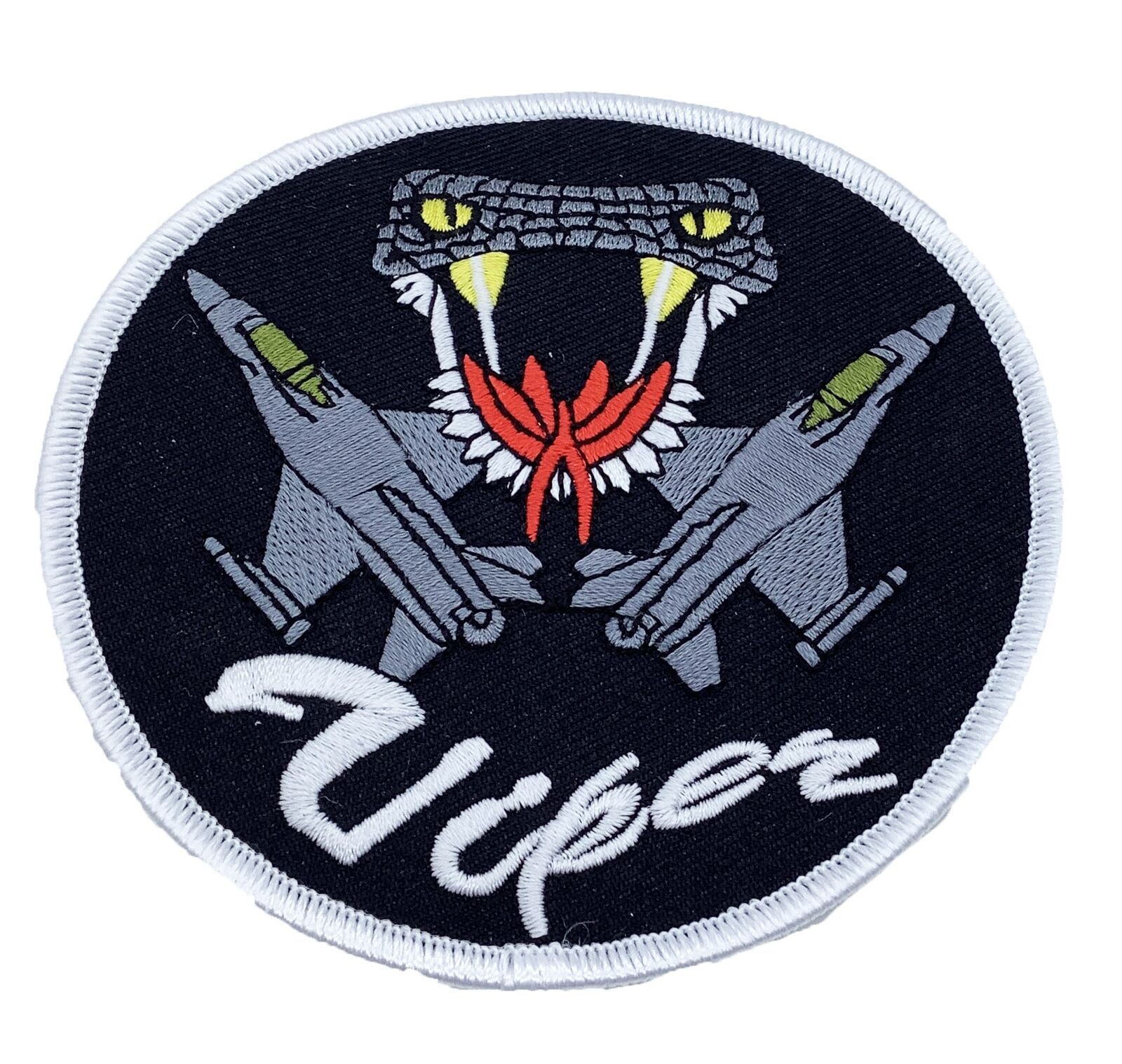 Lockheed Martin® F-16 Viper Patch – Plastic Backing/Sew on, Officially Licensed