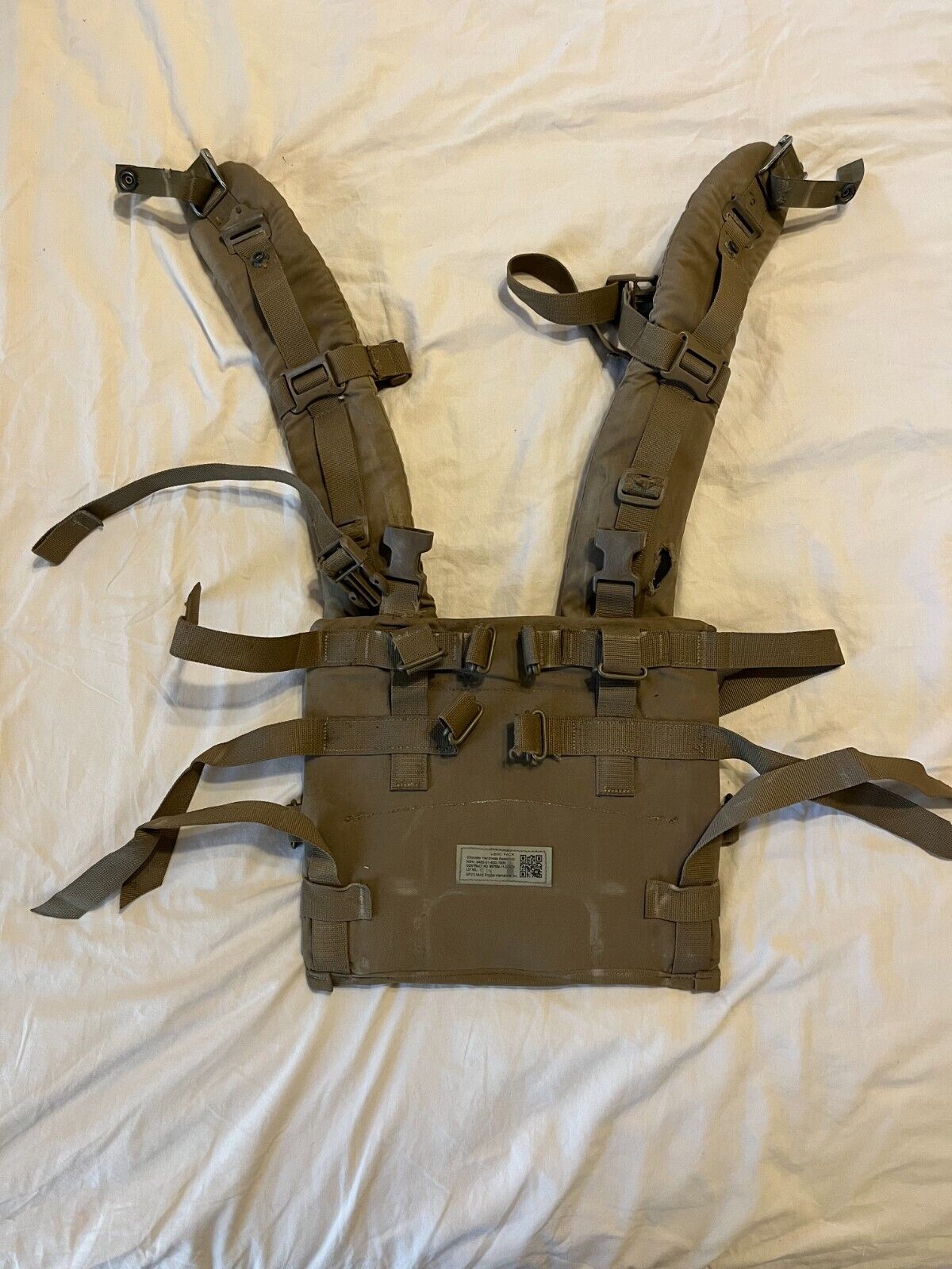 USMC Pack Filbe Shoulder Harness Assembly NSN 8465-01-600-7938
