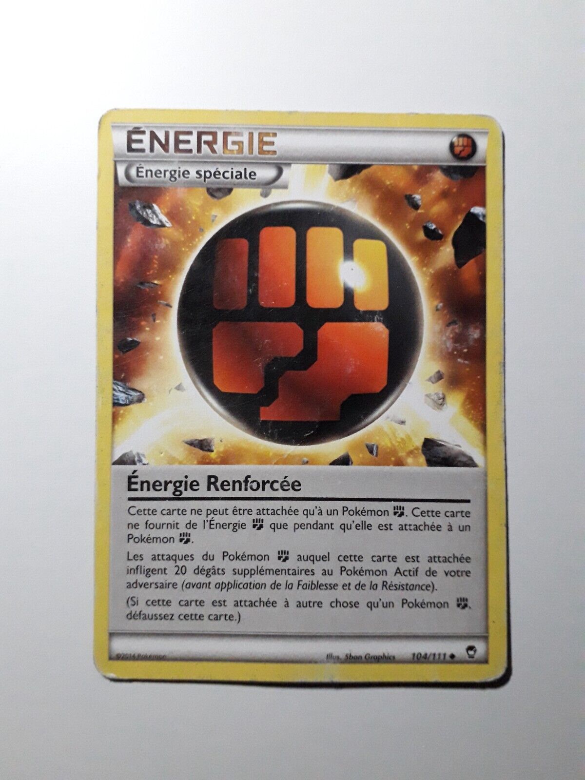 Pokemon Card ENERGY-Special Energy 104/111 Enhanced Energy FR 2014