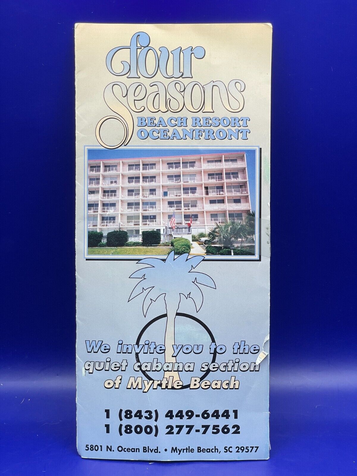 Four Seasons Beach Resort Oceanfront, Myrtle Beach, Travel Brochure, 2000-2001