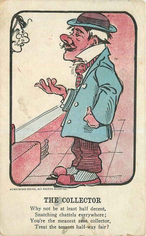 C-1910 Vinegar Valentine Comic Humor Artist impression Postcard 22-2836