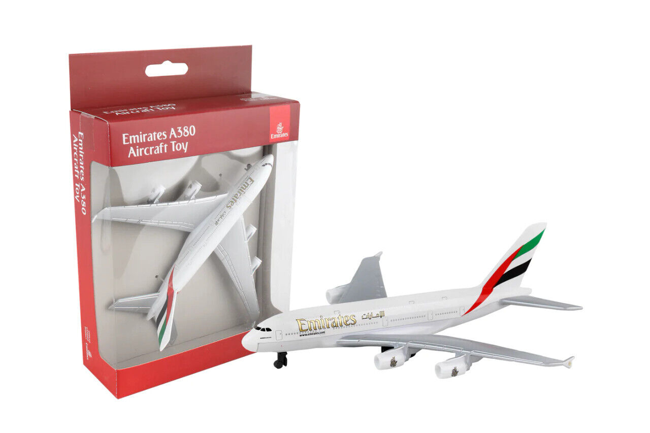 Emirates Airbus A380 Airplane Model Toy
