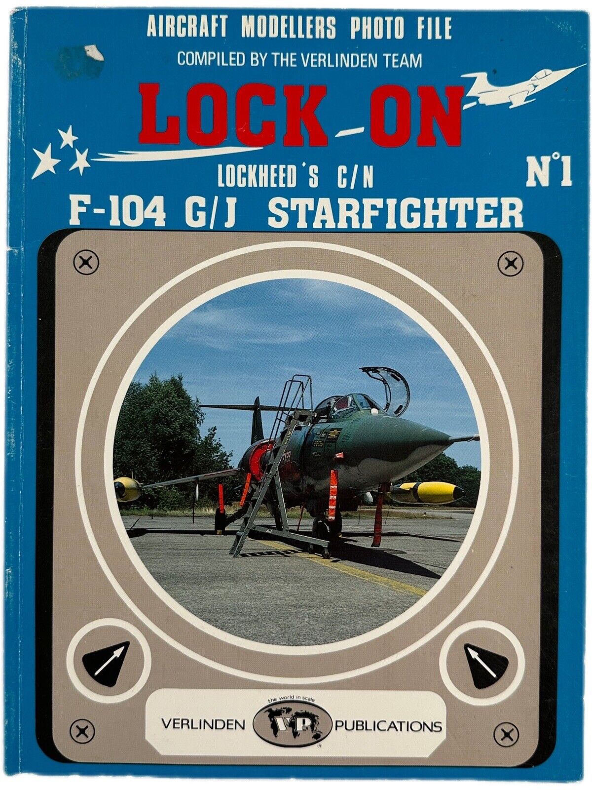 Lock On No. 2 Lockheed F-104 Starfighter Verlinden Publications Rare Jet Book