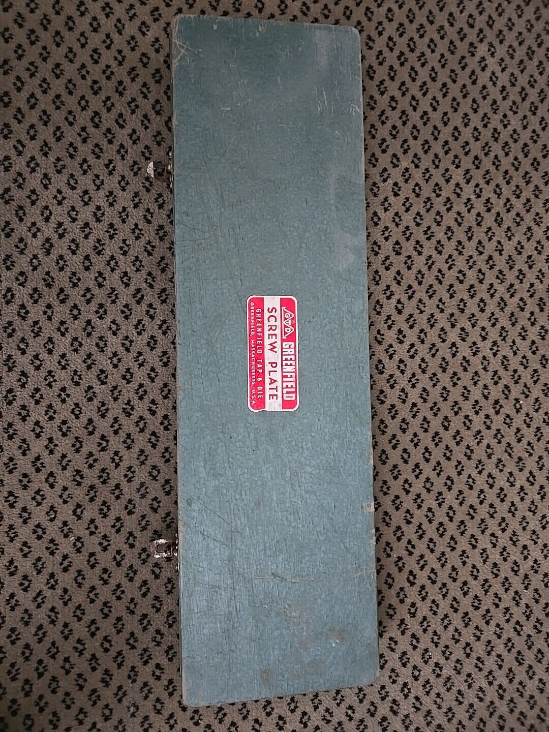 Vintage Greenfield Screw Plate Tap & Die No.5
