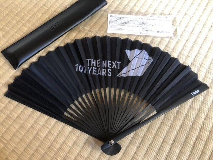 Sensu Fan Kimono /Novelty  With Bmw 100Th Anniversary Logo