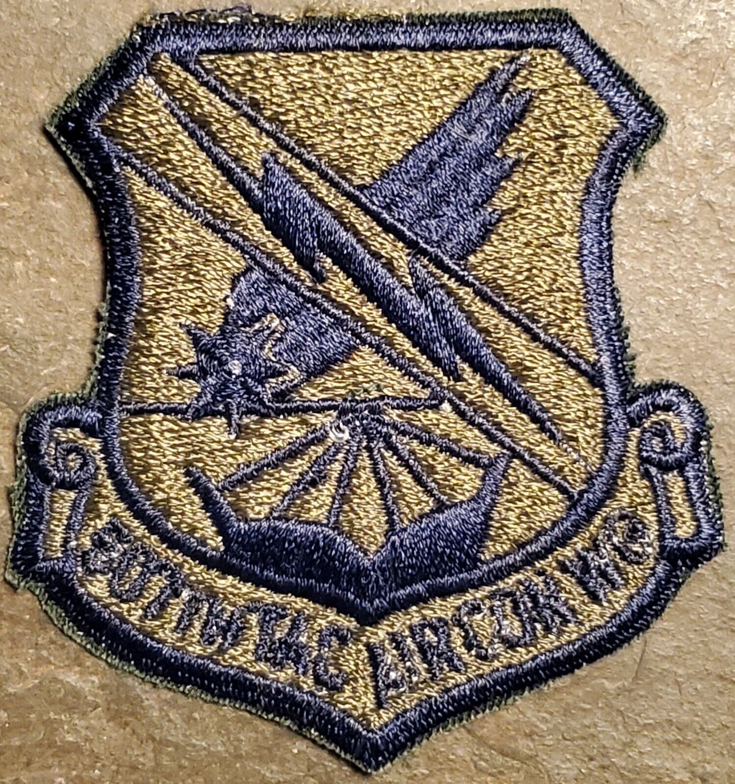 USAF 507th Tactical Air Control Wing SUBDUED Patch VINTAGE ORIGINAL MILITARY 