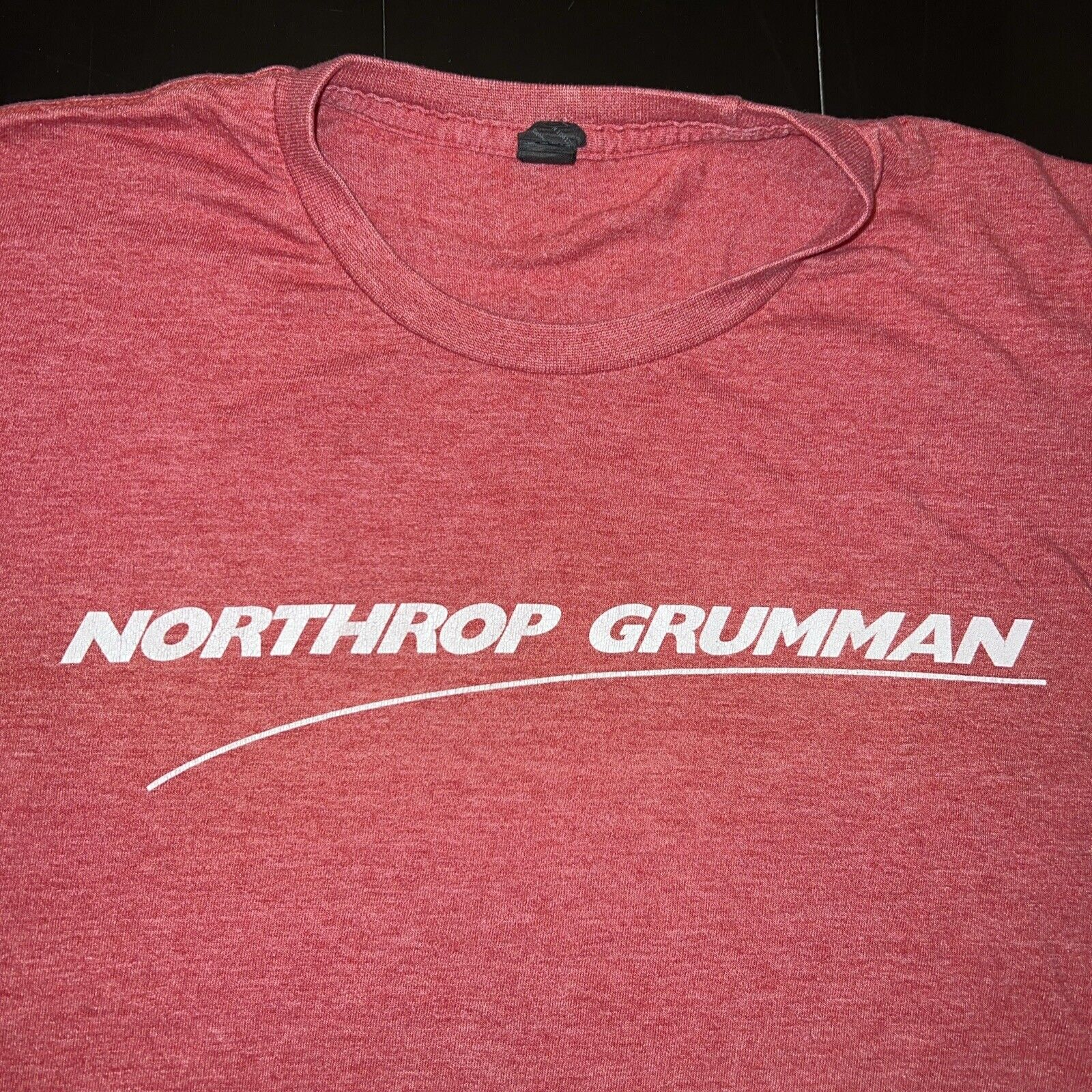 Vtg Northrop Grumman NG Space Systems Manufacturer Maker Shirt Adult Large Red