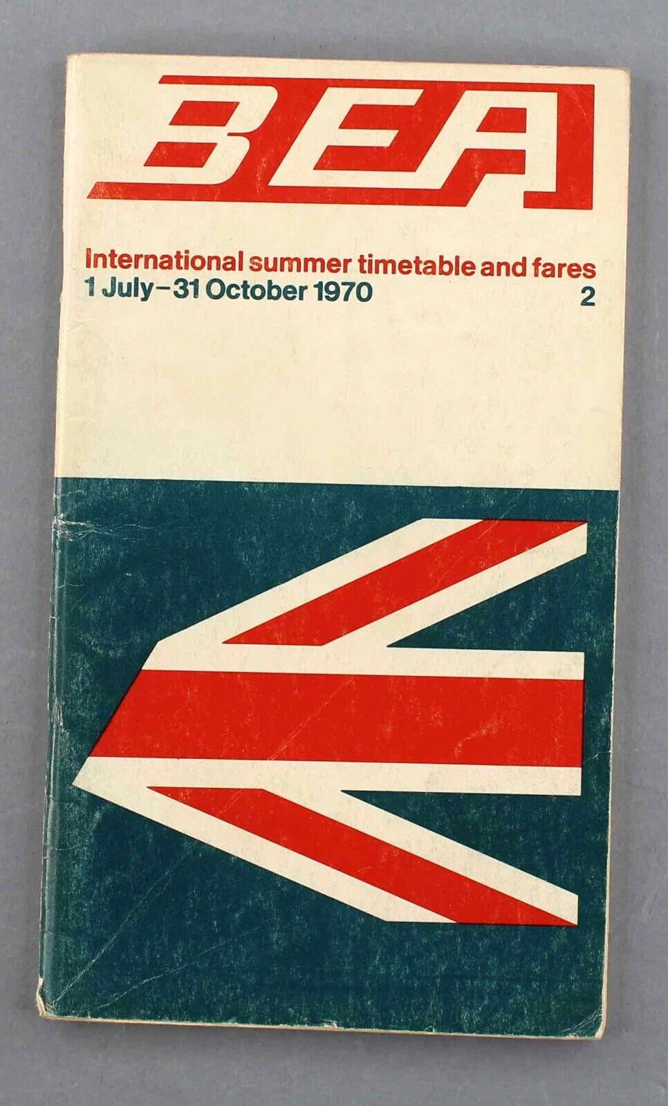 BEA BRITISH EUROPEAN AIRWAYS INTERNATIONAL AIRLINE TIMETABLE SUMMER 1970 ISSUE 2
