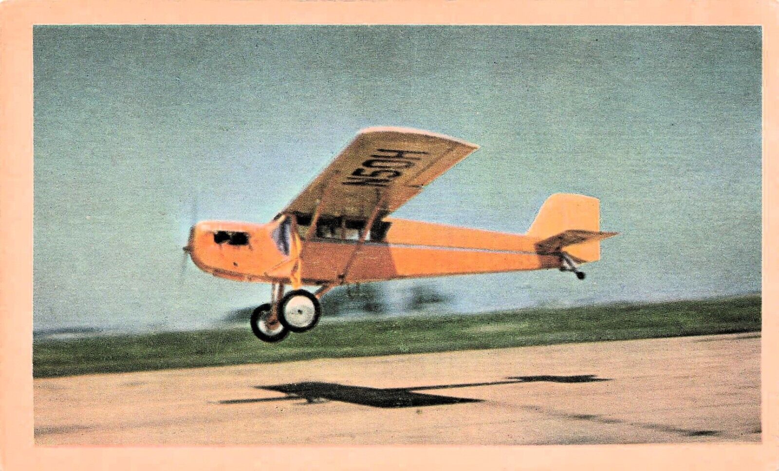 Curtiss Robin Military Plane Air Force Aviation Trading Card D57