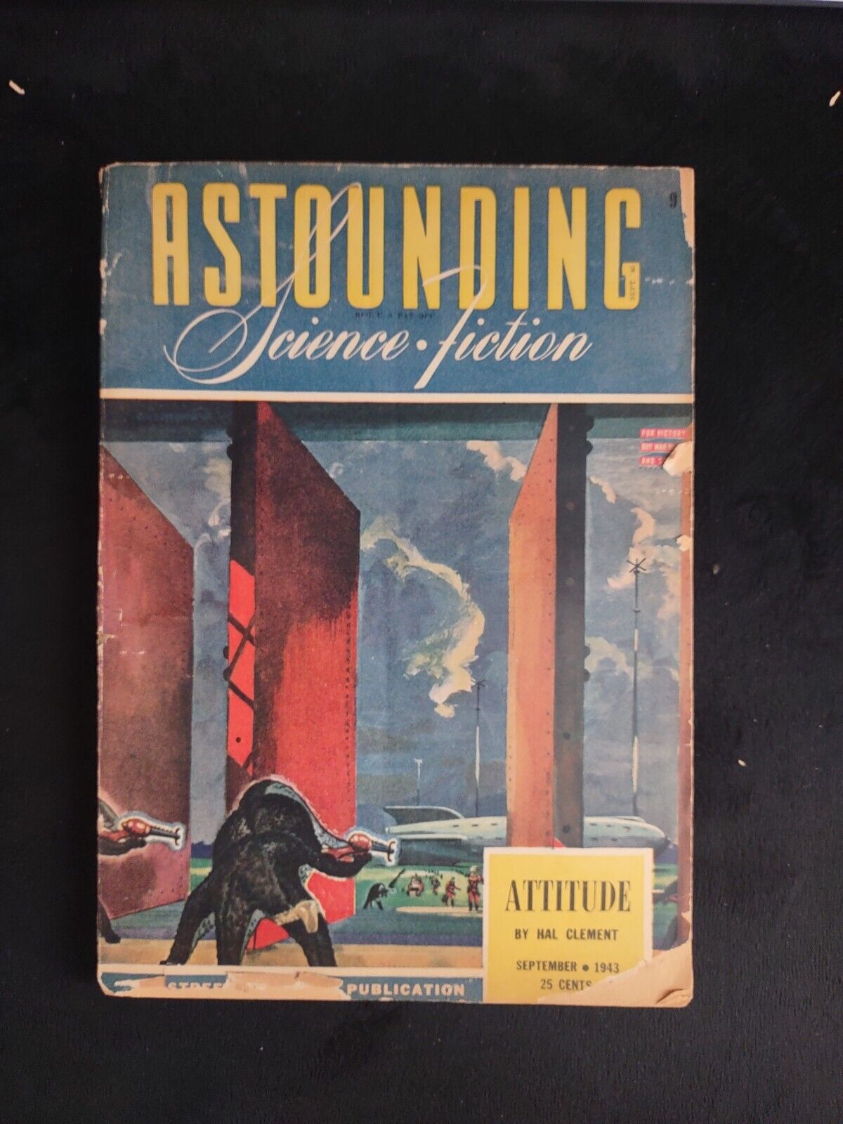 Astounding Science -Fiction, Vol. 33, # 1 (1943)/ Look Pics & Read/Golden Age...