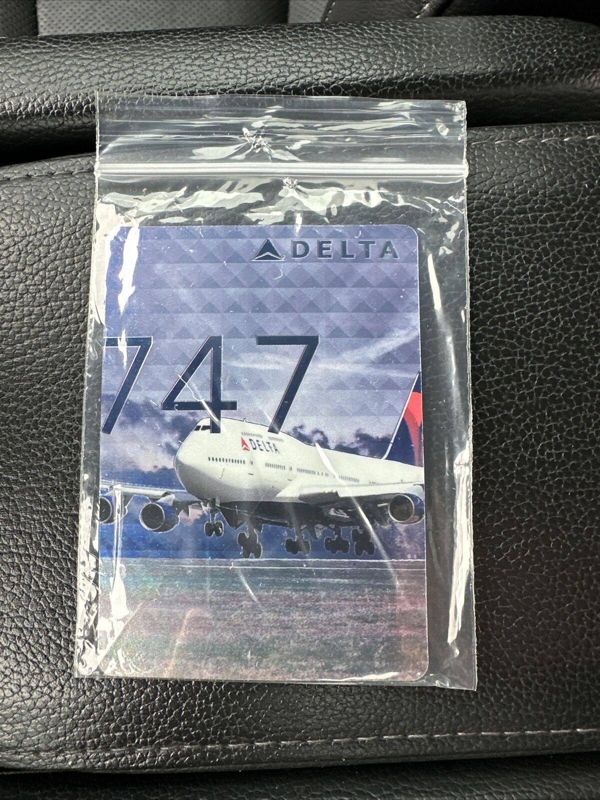 Delta Airlines Trading Card #42 747 2016