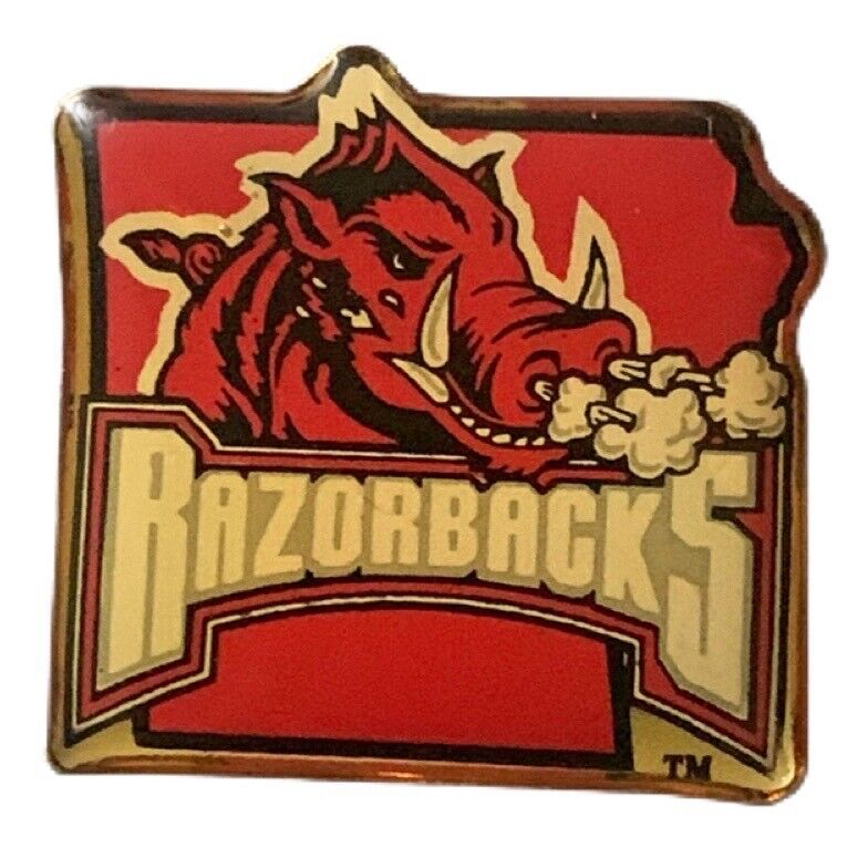 University of Arkansas Razorbacks Mascot Souvenir Pin