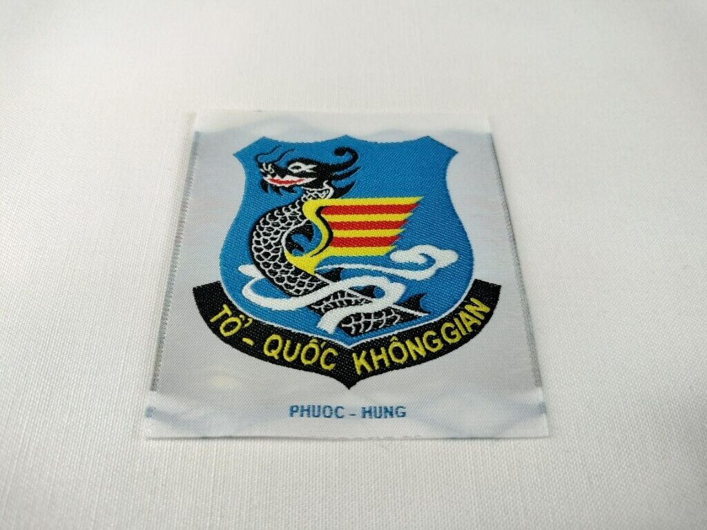 VNAF To-Quoc Khong-Gian South Vietnam Air Force Command KQVN Woven Patch ARVN
