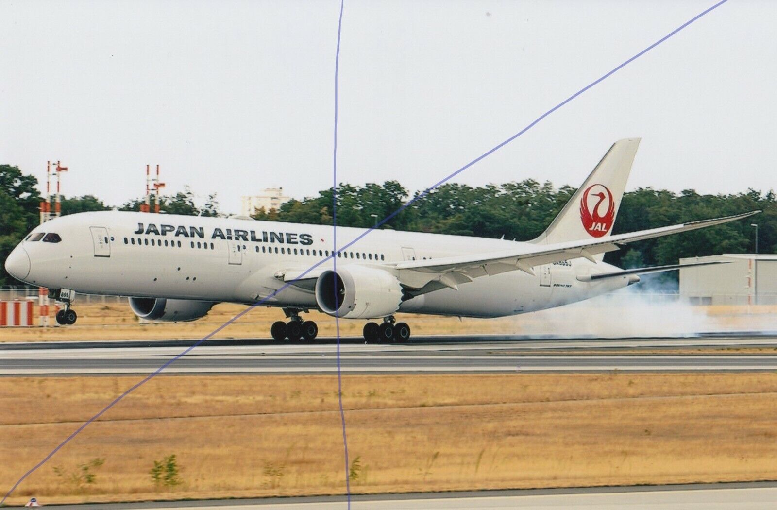 AIRCRAFT PHOTO CIVIL PLANE PICTURE JA865J JAPAN AIRLINES BOEING 787 PHOTOGRAPH.