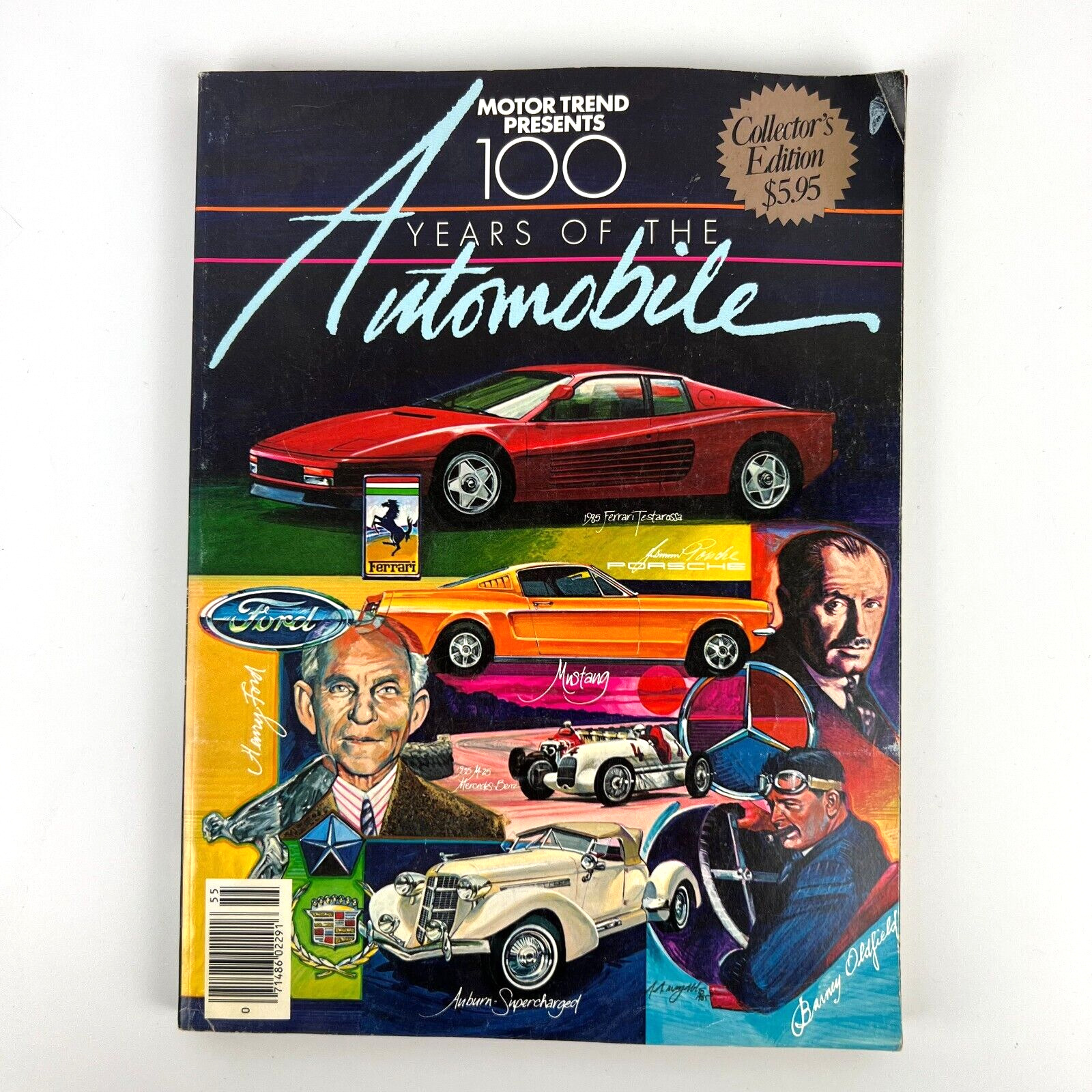 Vintage Motor Trend Presents 100 Years Of The Automobile Collectors Edition 1985