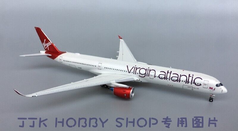 Aviation 1/400 Virgin Atlantic Airbus A350-1000 G-VDOT static alloy model Toy