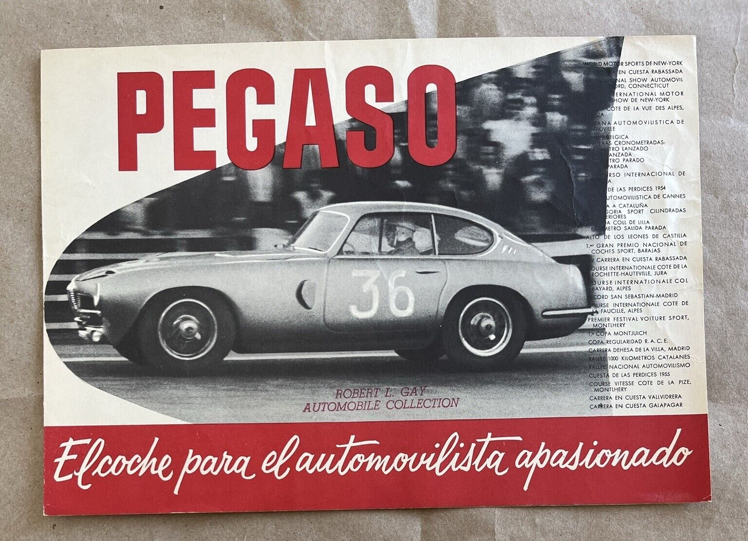 Pegaso 1956 Tipo Type Z-102 \