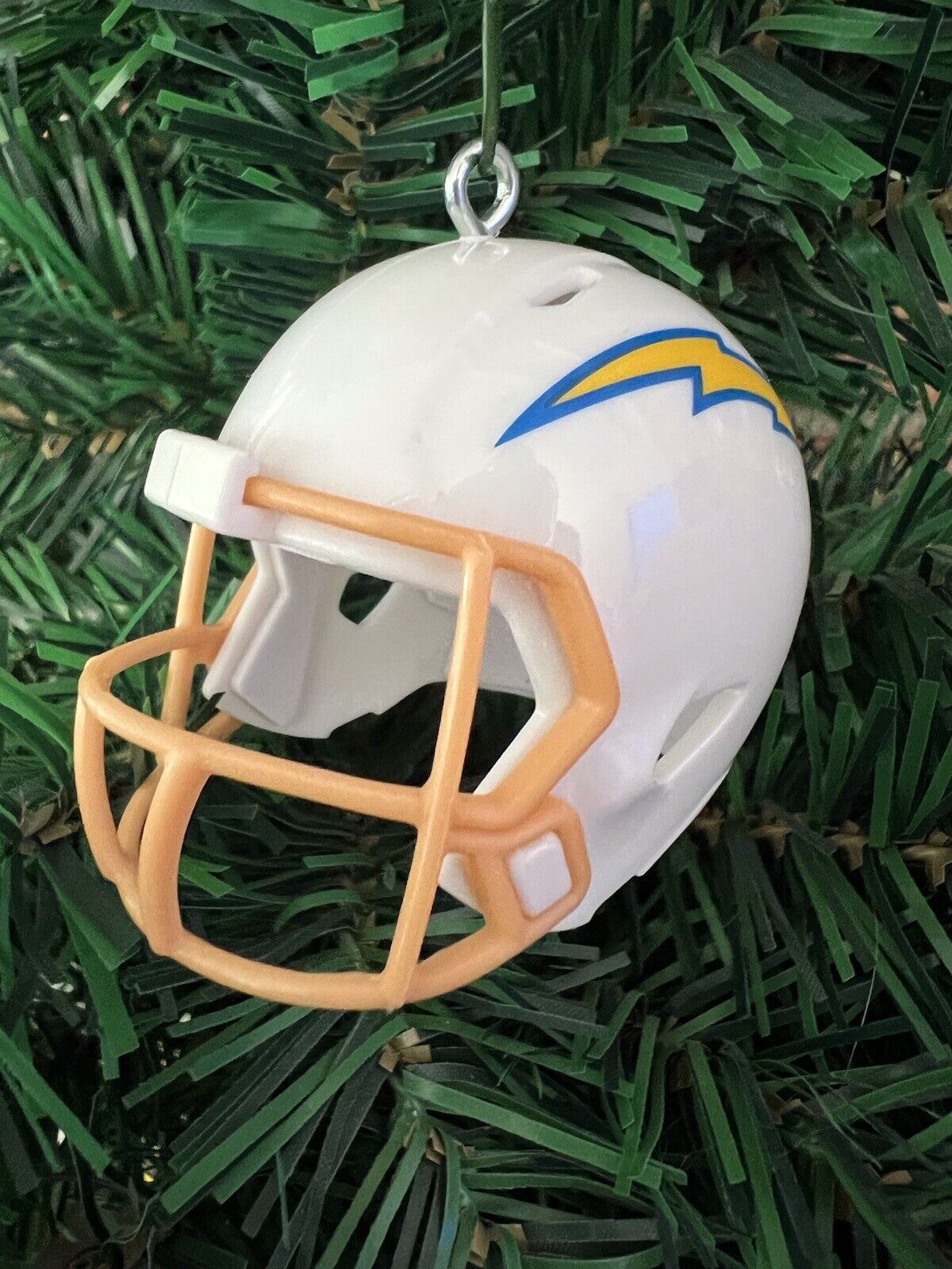 Los Angeles Chargers Helmet Christmas Ornament Purchase supports education