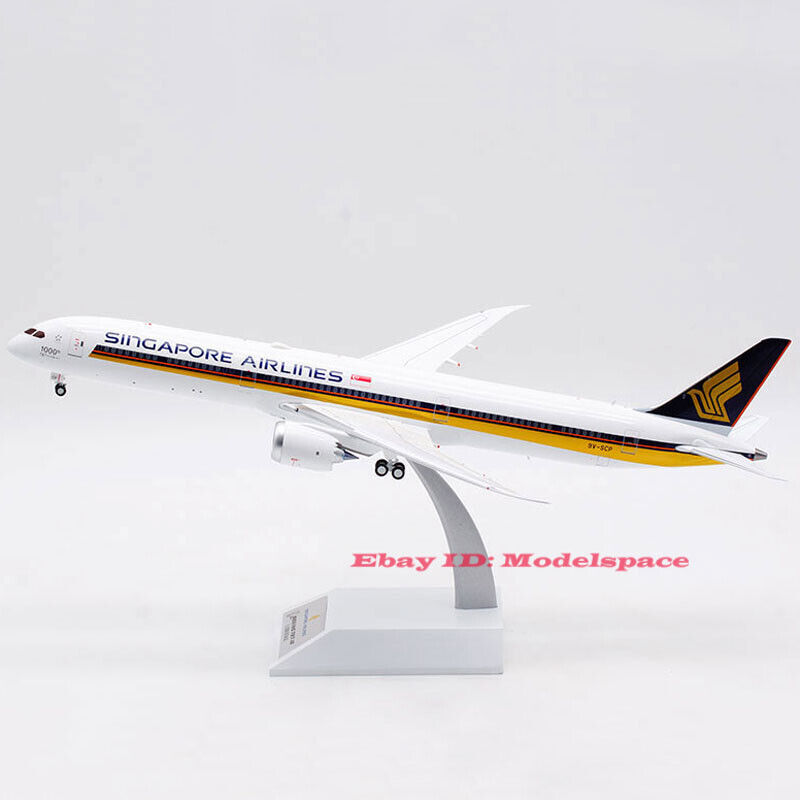 1:200 SINGAPORE Airlines Boeing B787-10 Diecast Aircarft Jet Model 9V-SCP NEW