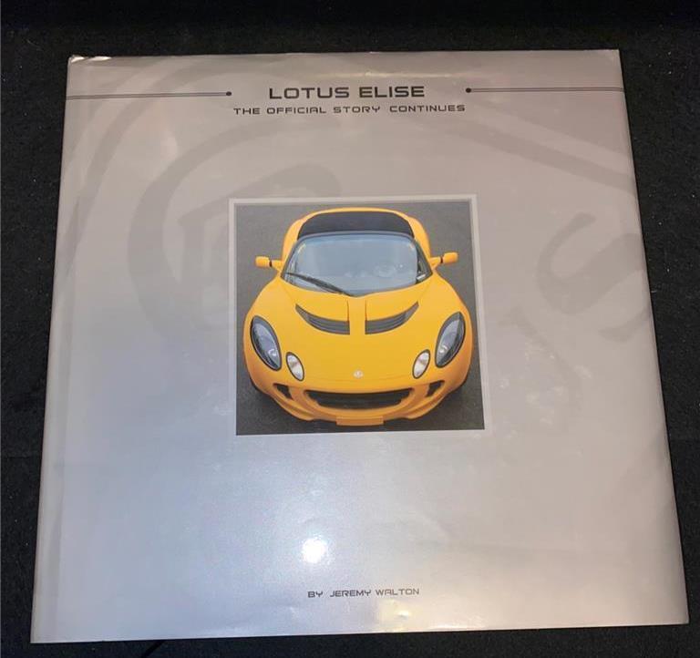 Lotus Elise The Official Story Continues Jeremy Walton Special Edition Signed