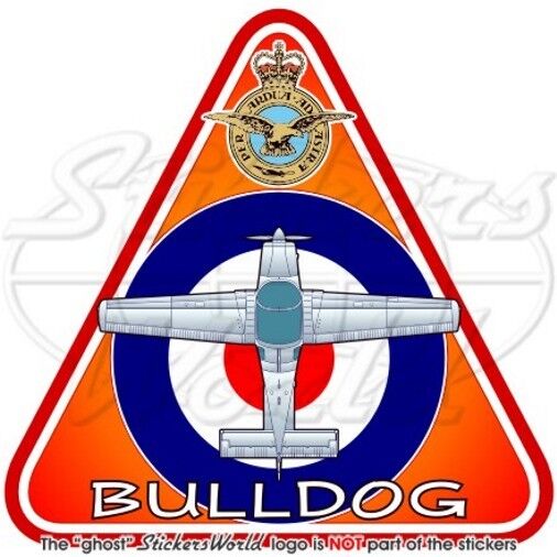 BAe Bulldog (Beagle-Scottish Aviation) BRITISH Air Force 95mm Sticker