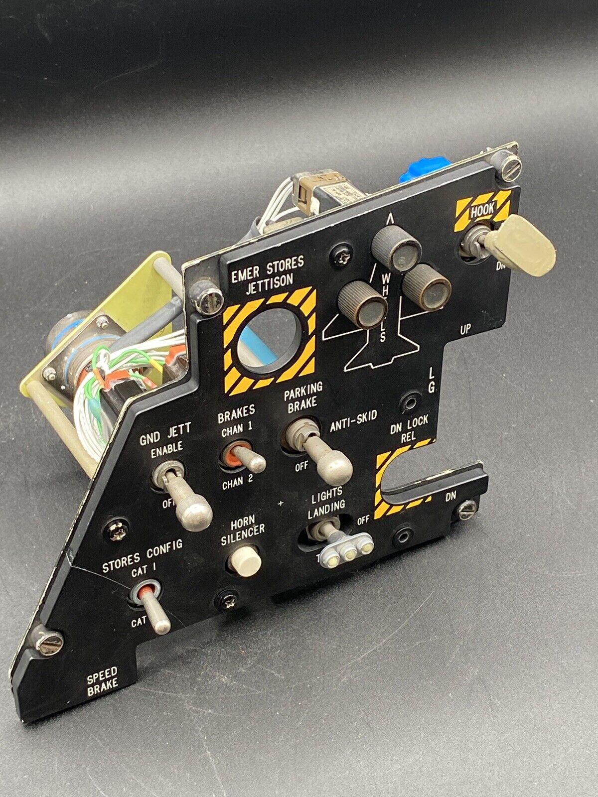 F-16 Cockpit Instrument Panel Landing Gear Panel 