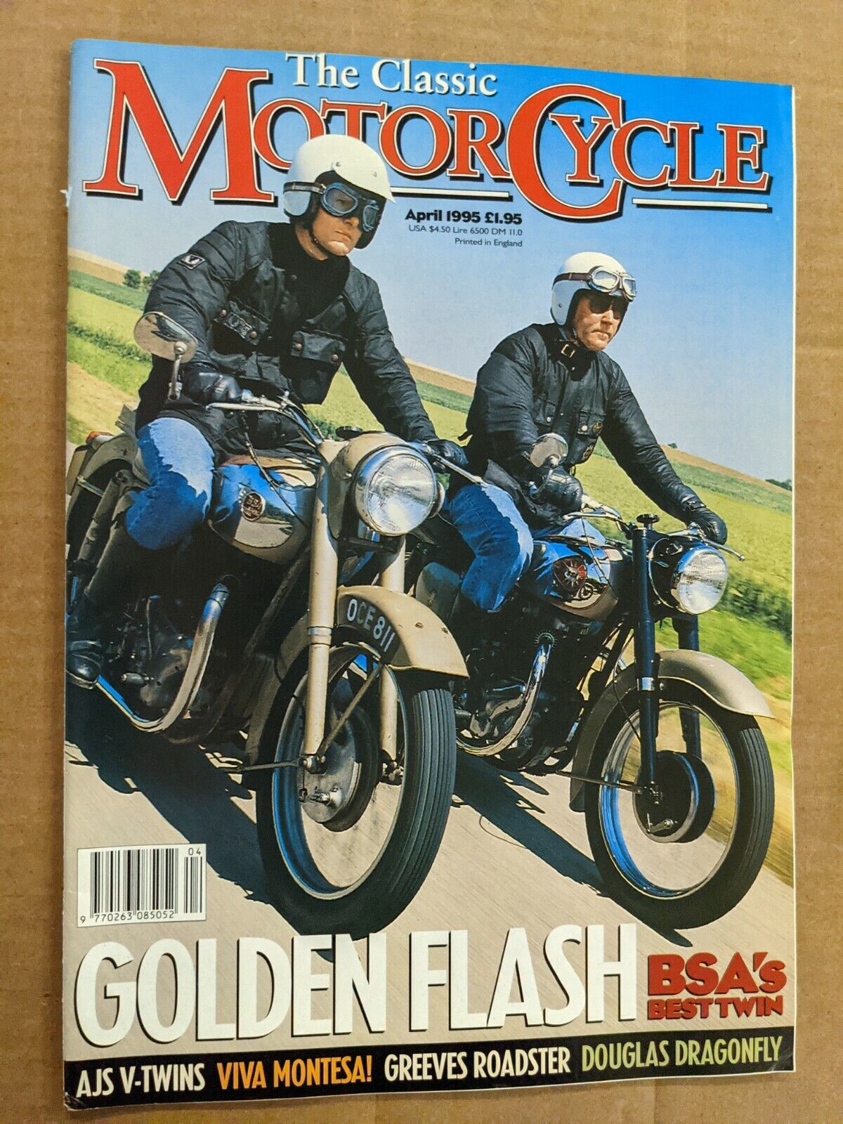 April 1995 The Classic Motorcycle Magazine Golden Flash M400 