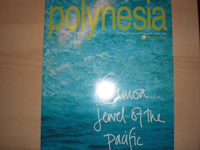 Inflight Magazine Polynesian Airlines (defunct) June-Aug 1998
