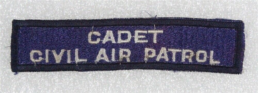 Civil Air Patrol Cadet Pocket Title - dark blue edge