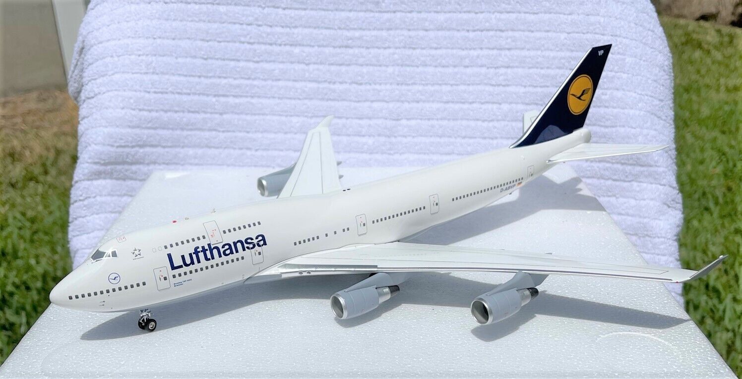Inflight IF744004 Lufthansa Boeing 747-400 D-ABVP Diecast 1/200 Jet Model Rare