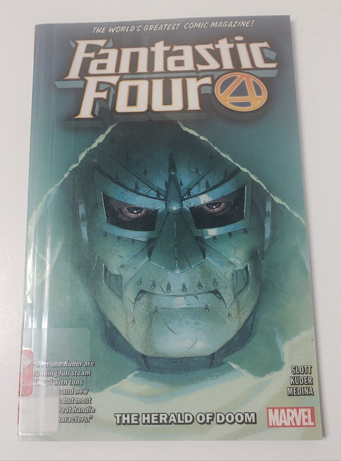 Fantastic Four The Herald of Doom Marvel Vol. 3 by Scoot Kuder Medina Good
