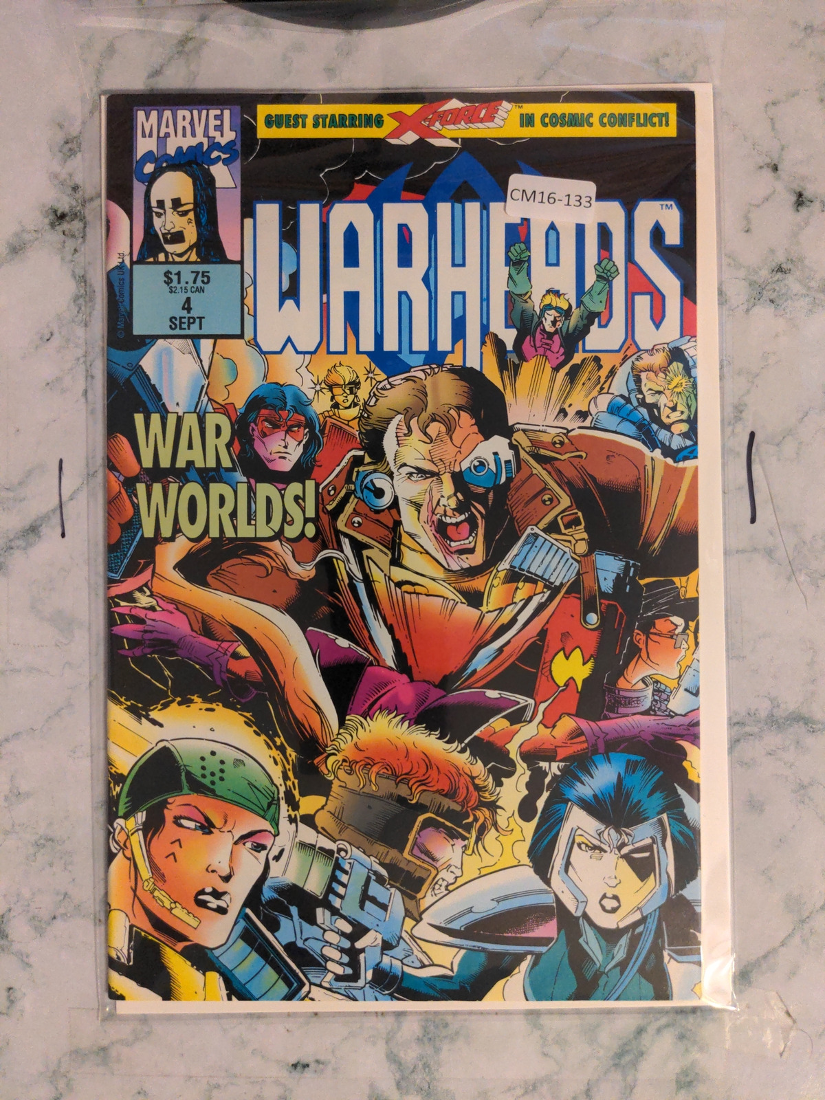 WARHEADS #4 8.0 MARVEL UK COMIC BOOK CM16-133