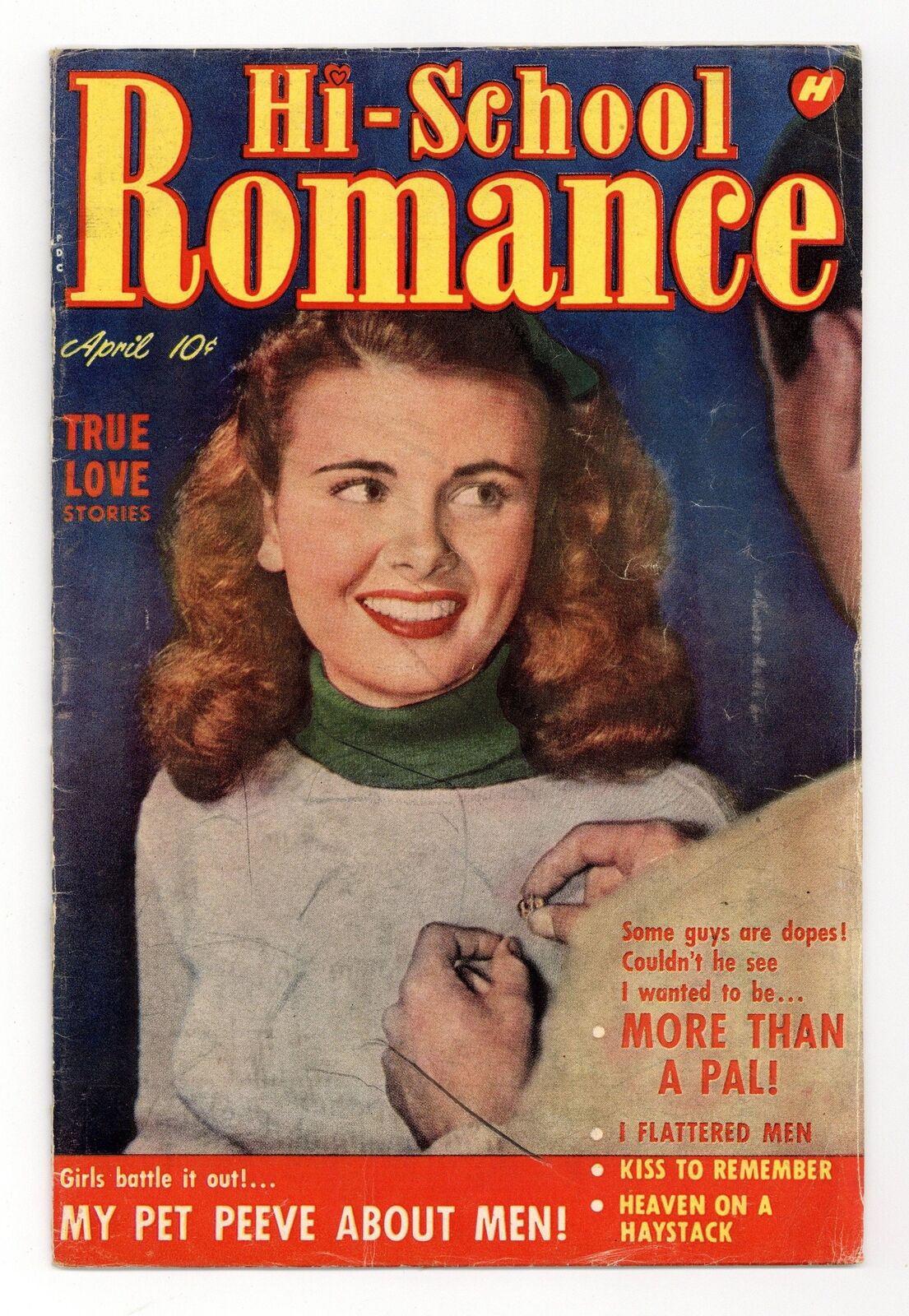 Hi-School Romance #4 VG- 3.5 1950