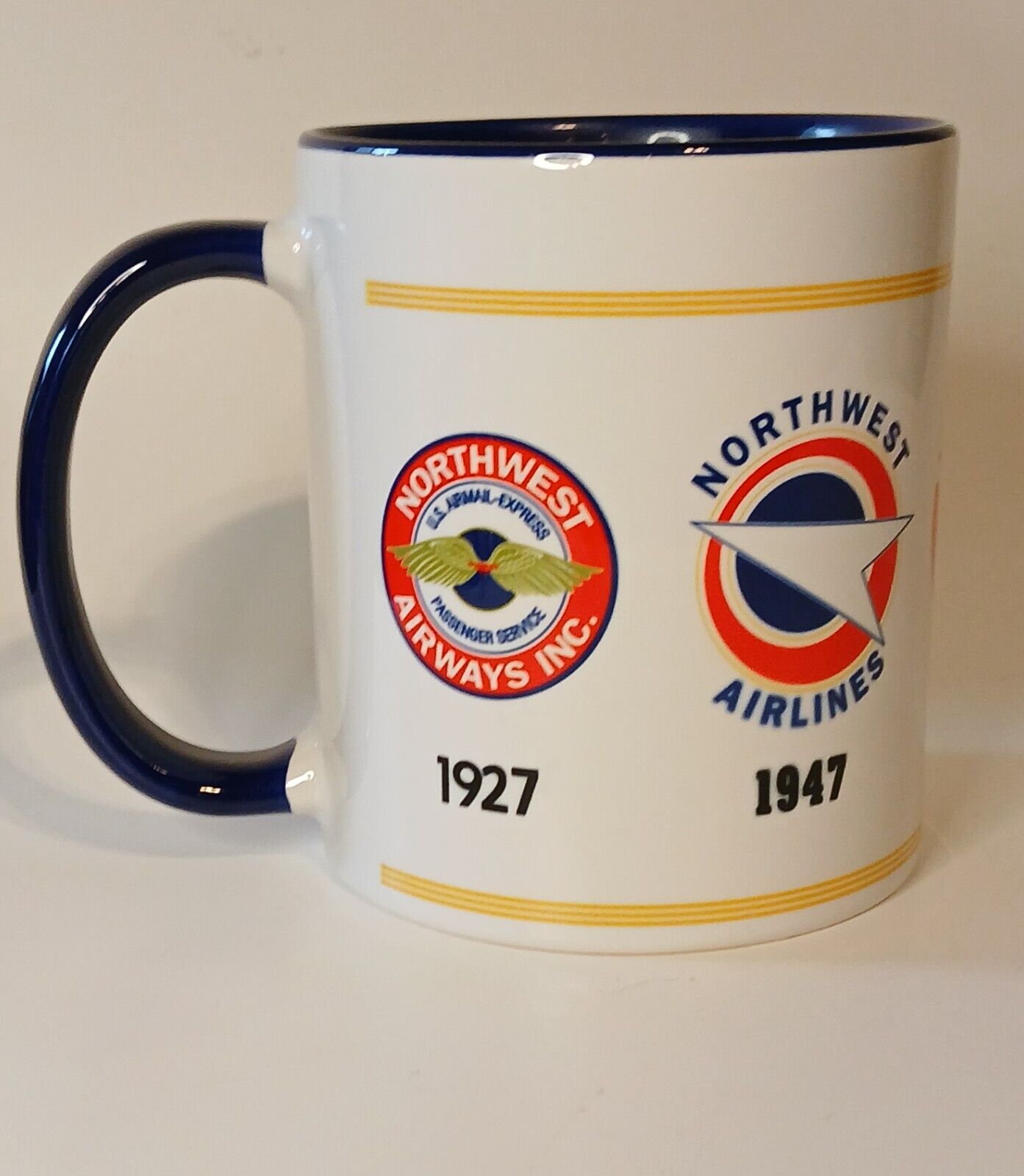 Northwest Airlines Special Edition Anniversary Edition 1927-2003 Advertising Mug