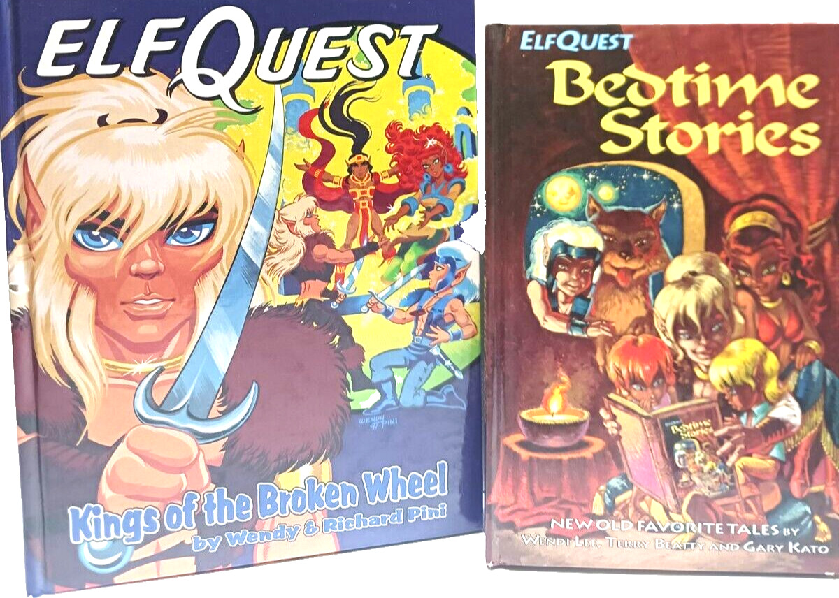 Complete Elfquest Book Eight Kings of the Broken Wheel -Elfquest Bedtime Stories