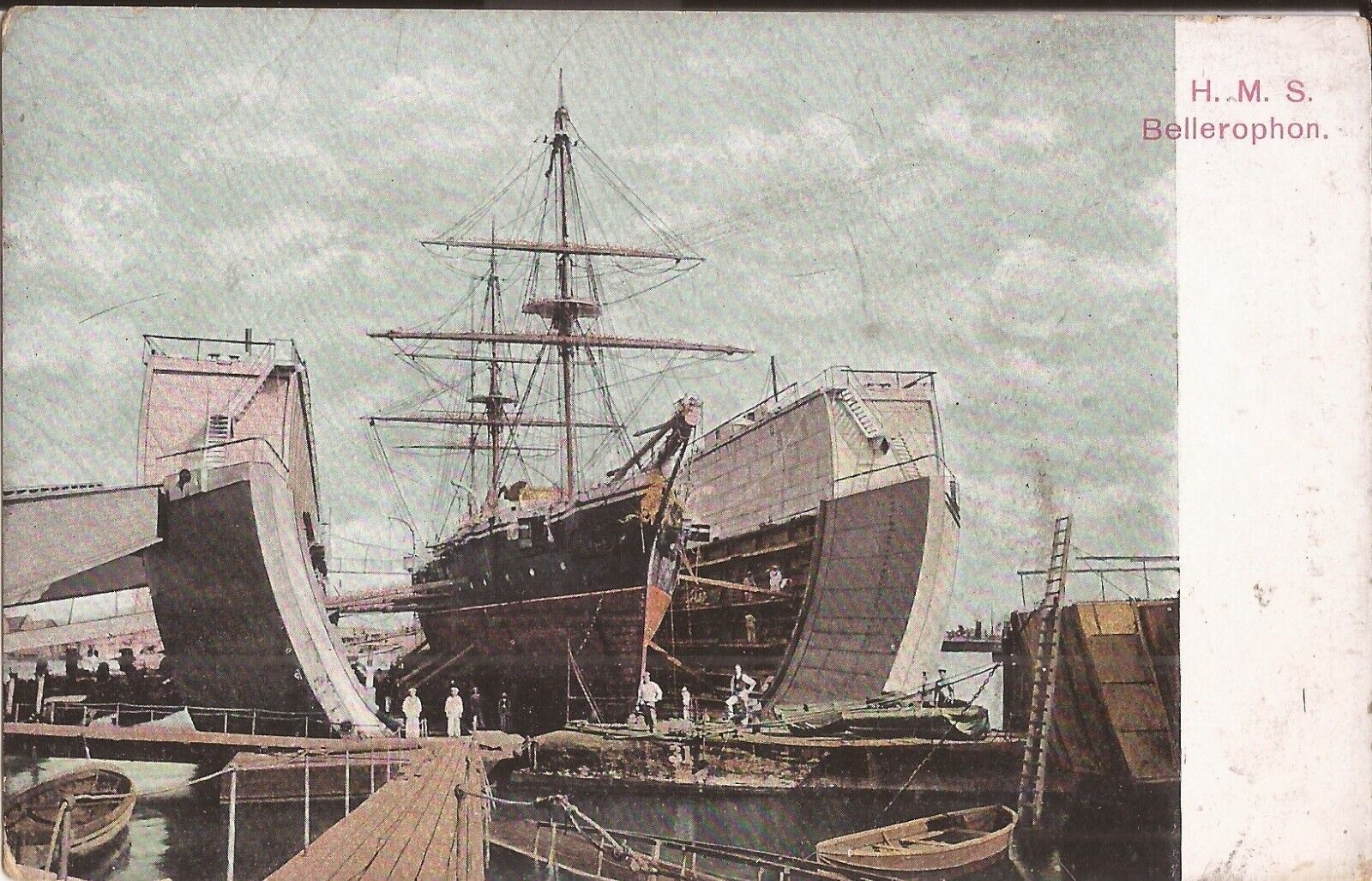HMS Bellerophon – Hamilton, BERMUDA - Drydock