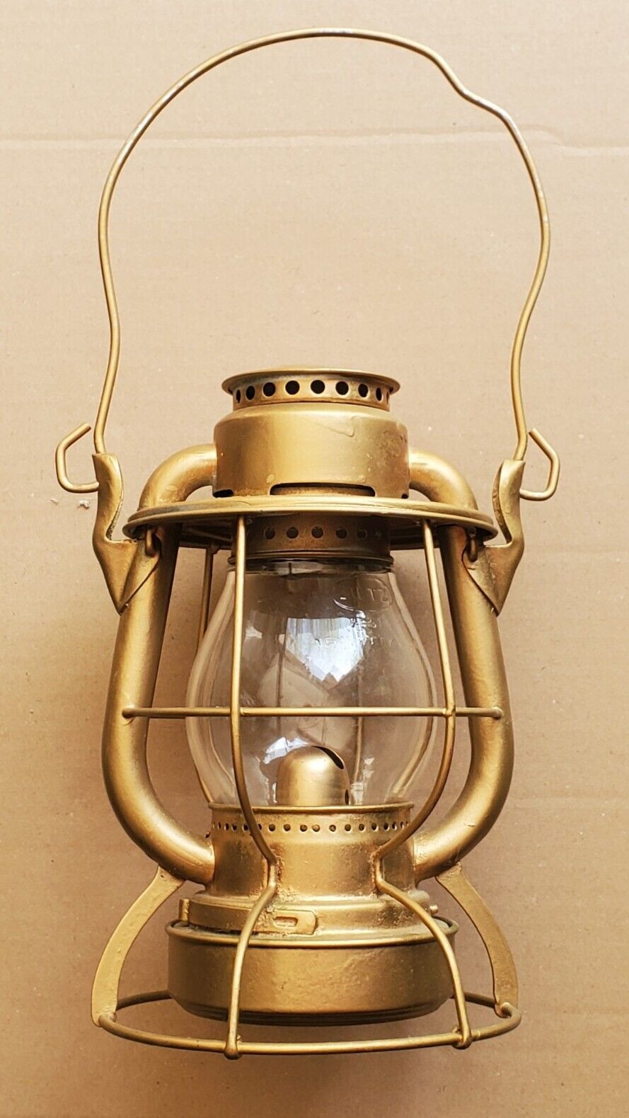 CCC & STL RY Railroad RR Dietz Vesta Lantern & NYC Glass Globe. Antique 