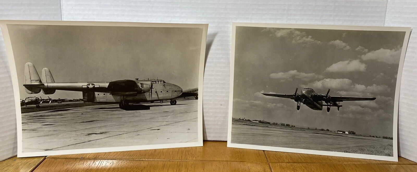 Fairchild Packet C-82 Cargo troop transport Aircraft U.S.A.A.F Stamp E.W WIEDLE