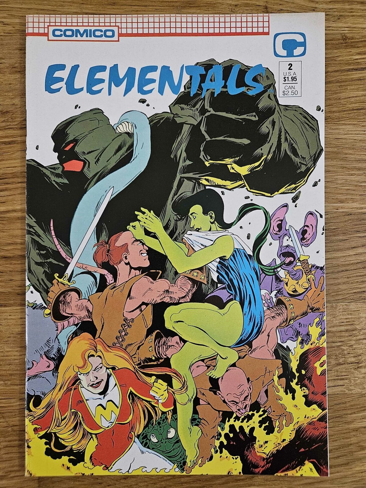 Elementals #2 (Comico, 1989 series)