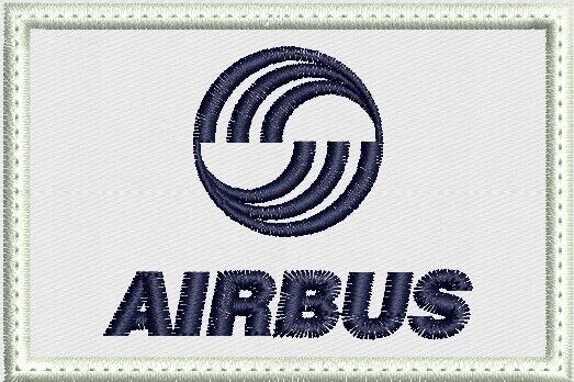 AIRBUS  EMBROIDERED PATCH IRON ON/SEW ON