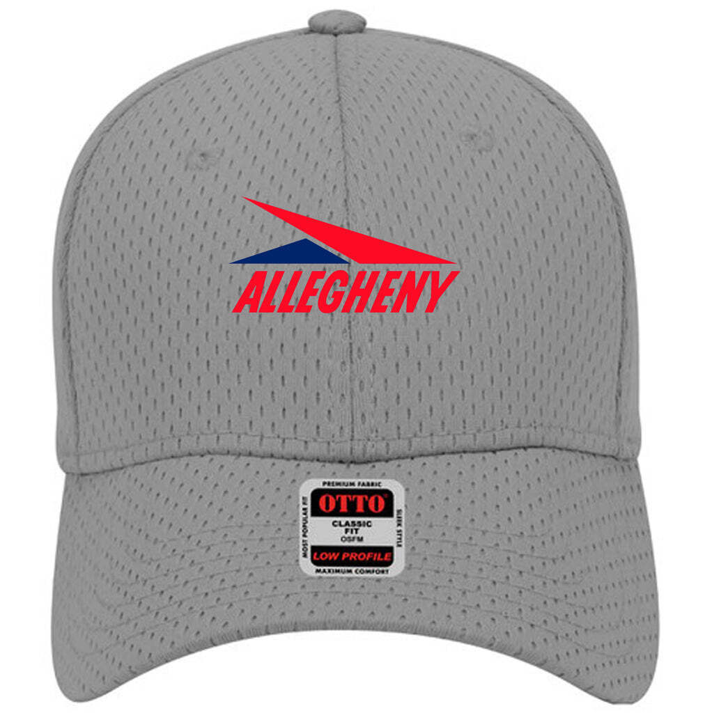 Allegheny Airlines Classic 1970\'s Logo Adjustable Gray Mesh Baseball Cap Hat New