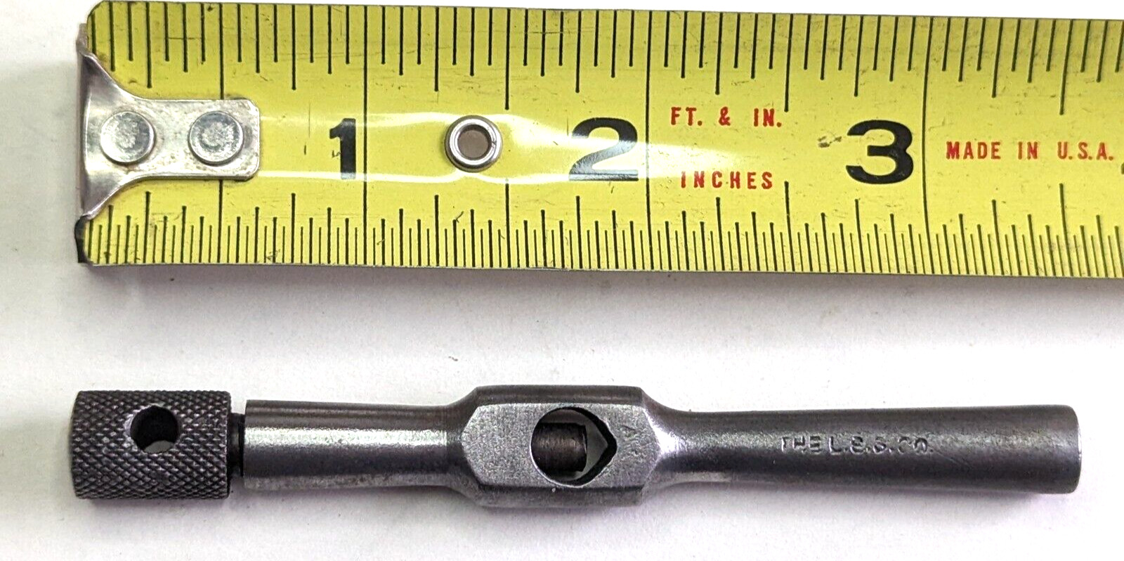 Vintage Small Mini Tap Handle Wrench THE L.S.S.CO. STARRETT