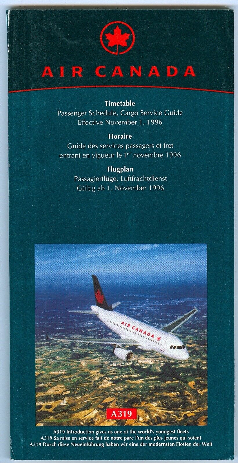 Air Canada- 1996 Worldwide TT