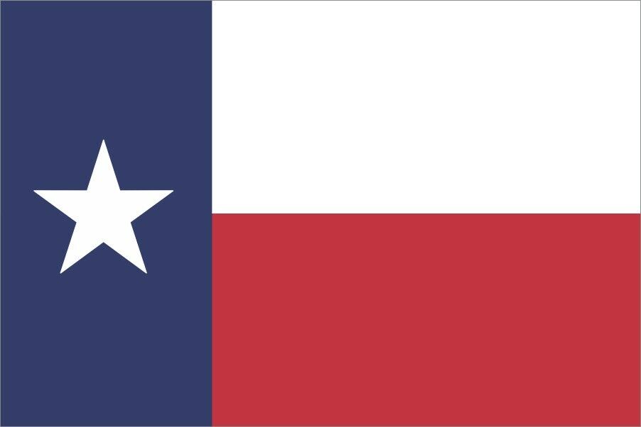 6in x 4in Texas State Flag Magnet Car Truck Vehicle Magnetic Sign