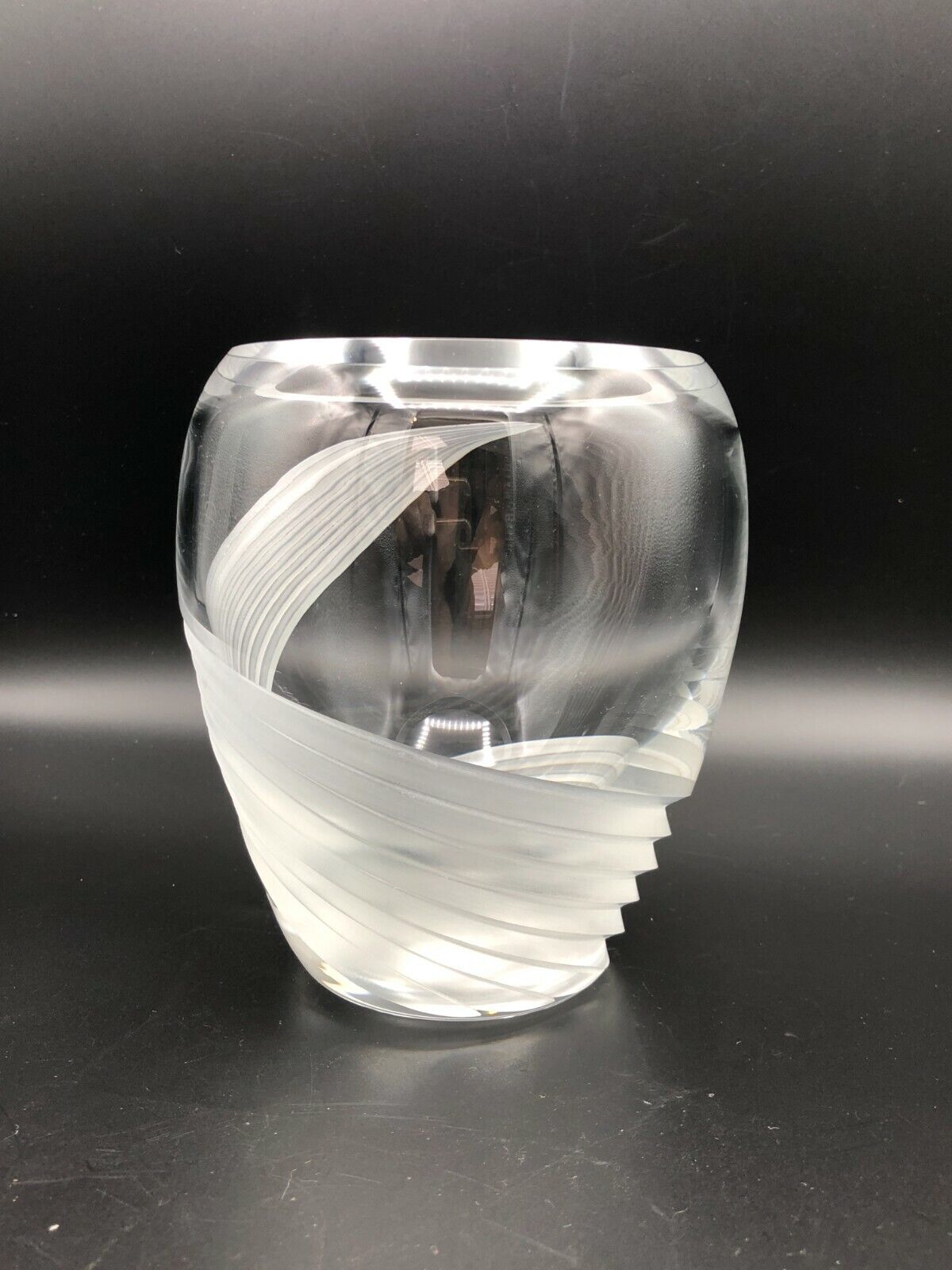 Lenox Crystal 120th Anniversary Windswept Vase, 5 3/4\