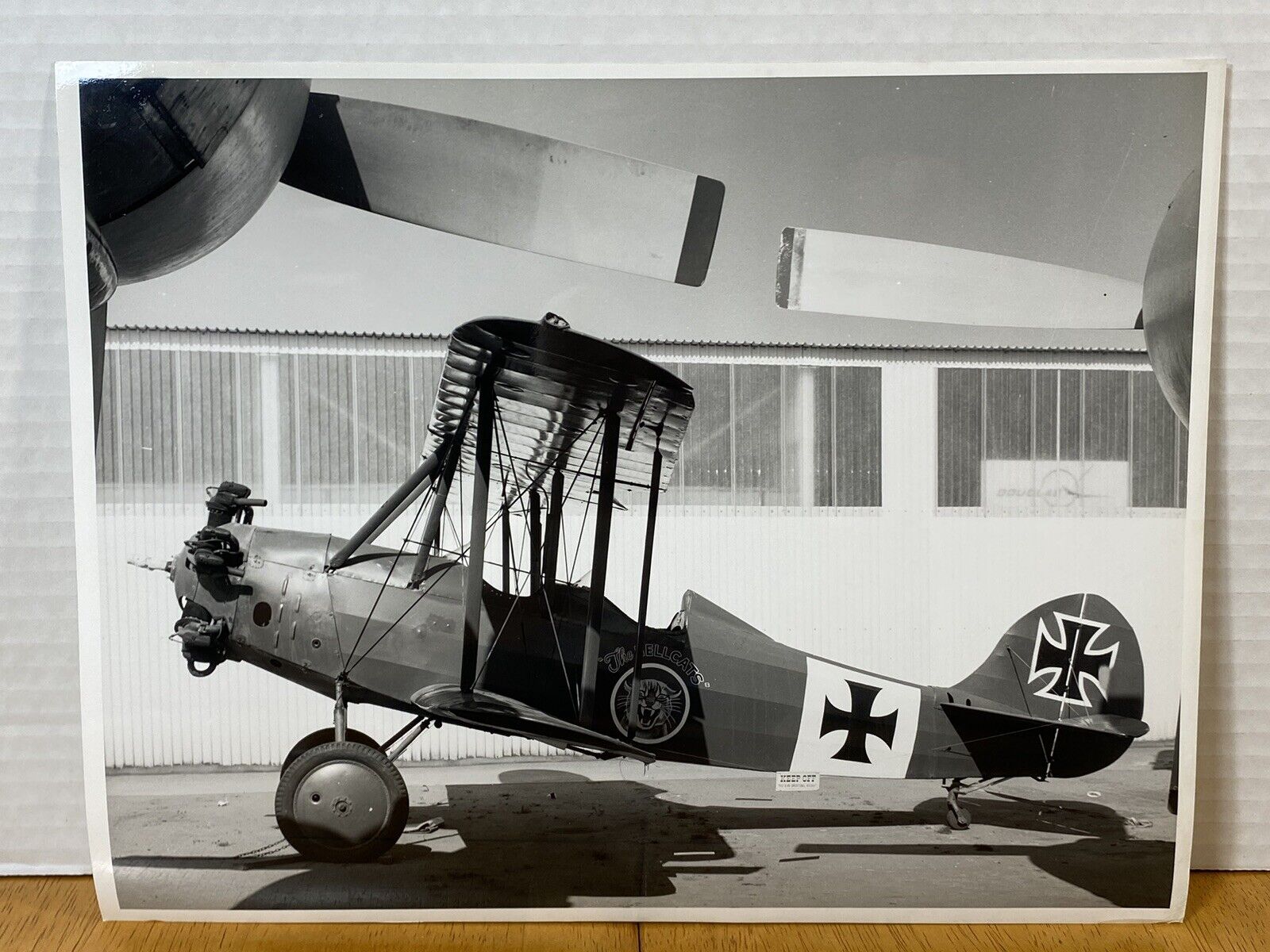 L.F.G. Roland Aircraft “The HELLCATS” German Aircraft. Stamp MAR-20-1966 VTG