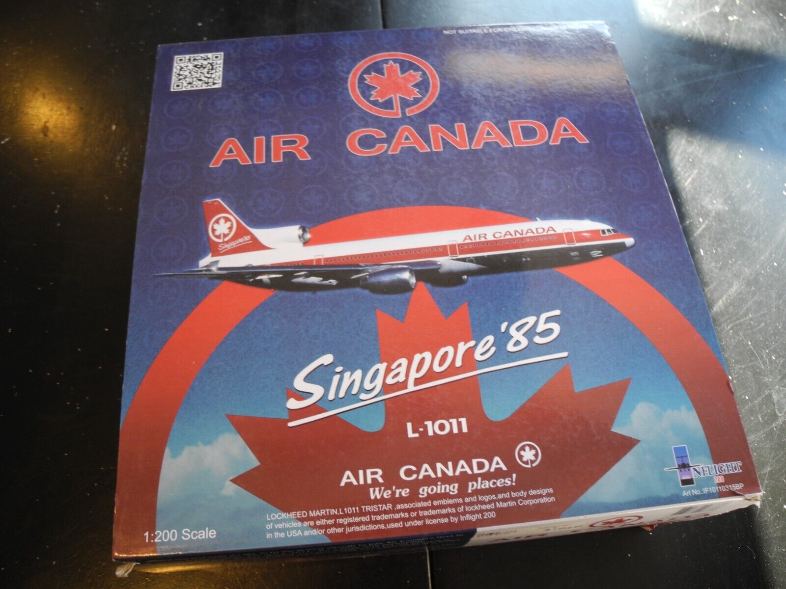 Extremely RARE INFLIGHT Lockheed L-1011 AIR CANADA, Limited, 1:200, Only 72